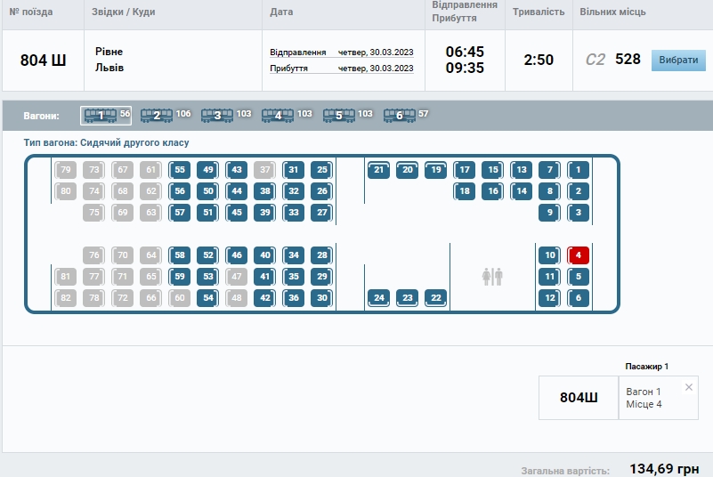 Модернізований та інклюзивний: в Україні запустили ще один покращений потяг
